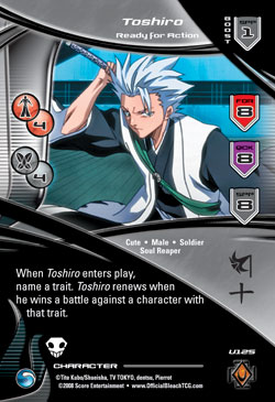 Toshiro - Ready for Action